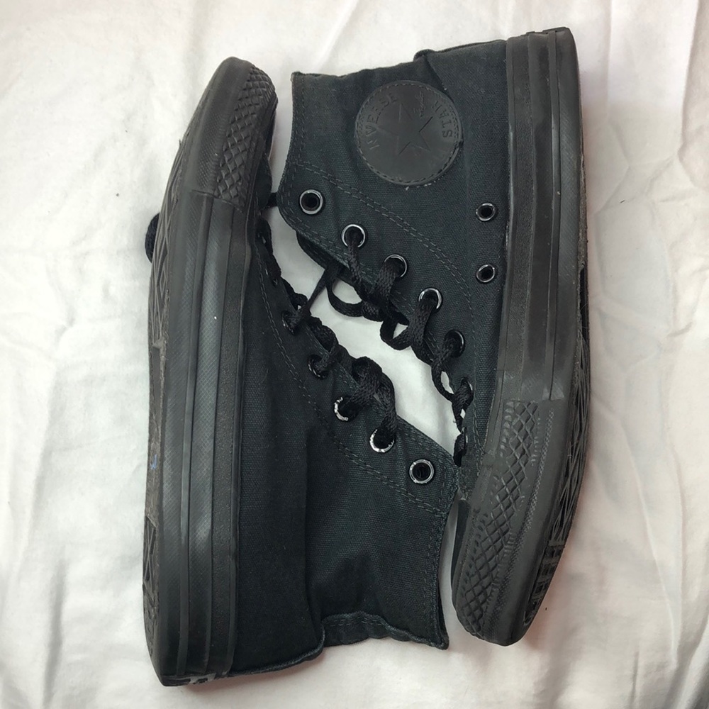 Converse All Star High Tops - Black Size 7